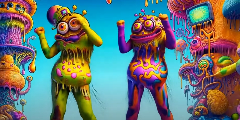 Totally normal dancing time.