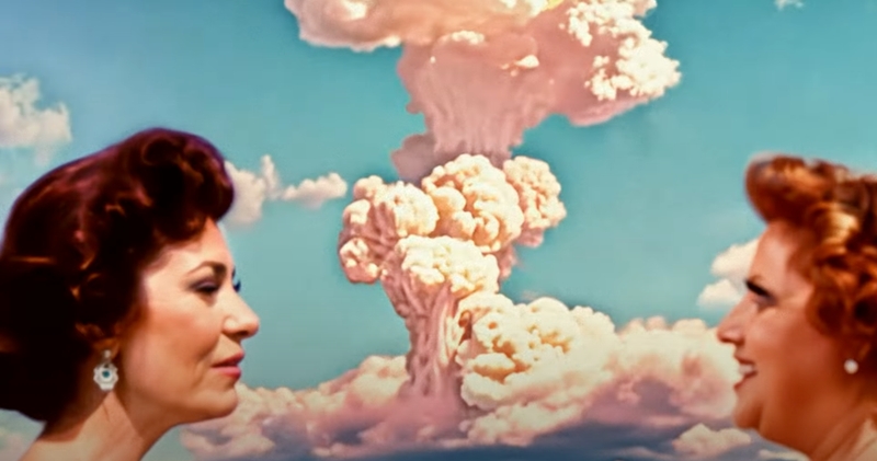 Mushroom clouds... well, that escalated quickly
