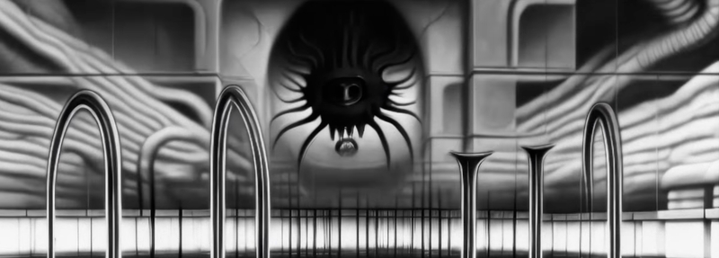 A Watcher in the Colonnades