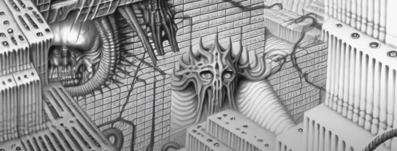 Cyclopean Stonework and Organic Forms, does it get more Lovecraftian?