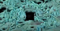 The Frantic Animated Forms of Audio Reactive Liminal Space