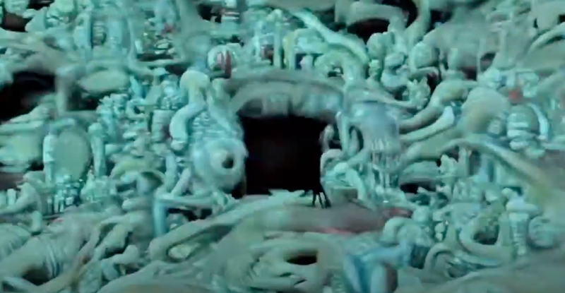 The Frantic Animated Forms of Audio Reactive Liminal Space